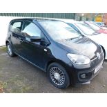 A Volkswagen Up!, registration FV15 PZL, first registered 29th May 2015, 1 previous owner, manual,