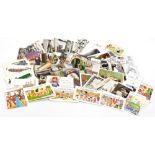 A group of postcards, including Formula 1 and motor racing, humorous cards including Pedro, Felix