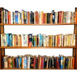 Mid 20thC modern first editions, a quantity consisting of four shelves, mixed modern firsts, many