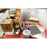 Withdrawn pre sale by vendor - A Choice Empire Grown tea box, 20cm high, various annuals, to include