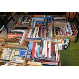 Various books, fiction, non fiction, to include Conan Doyle stories, Blyton (Enid) Five Go Off To