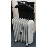 A Honeywell heater, a Corby trouser press, etc. (a quantity)