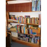 Various books, fiction, non fiction, to include various volumes of the Encyclopedia Britannica,