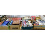 Various books, fiction, non fiction, to include Times Atlas Of The World, various volumes of