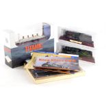 Various diecast vehicles, etc., Titanic the Unsinkable ship 1:136 scale, 25cm long, etc., various ot