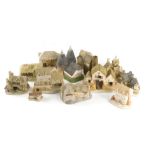 Various David Winter cottages, The Bothy, 8cm high, etc., various others. (a quantity)