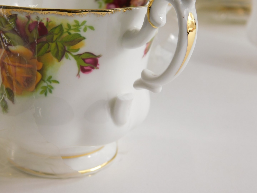 A boxed Royal Albert Old Country Roses part tea service, - Image 3 of 3