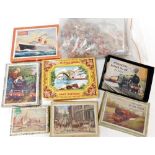 A group of mid 20thC jigsaw puzzles, to include Victory of The Merseyside Express, Victory of The Ro