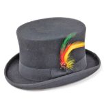 A Majorware black top hat, size M.