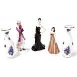 Three Royal Doulton figures, comprising Sagittarius HN5342, Phillipa HN4867, and Jasmine HN5483, tog