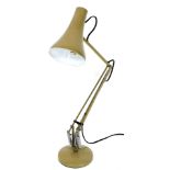 An Anglepoise desk lamp, in taupe. (AF)