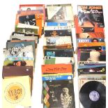 Various records, jazz and others, The Beatles, With The Beatles, Help Stereo, Revolver Stereo, John