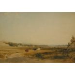 Anthony van Dyke Copley Fielding (1787-1855). Old Shoreham, Sussex, watercolour, signed, 20cm x 29cm