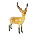 A John Beswick stag, with label, 20cm high.