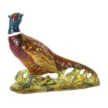 A Beswick model of a pheasant, on plinth base, No 1226, 18cm high, boxed.