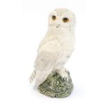 A Whyte & Mackay Snowy Owl Scotch Whiskey decanter, 16cm high.