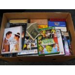 A small group of DVD, Shrek Forever, The Goodies, Classical Award Winners and others. (1 box)