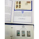 Two Queen Elizabeth II Silver Jubilee stamp albums, a Stanley Gibbons 1977 Jubilee album complete wi