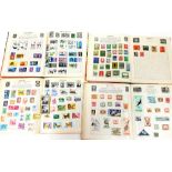 Philately. Elizabeth II commemoratives and definitives, mint and used, together with world stamps, i