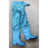 A pair of waders, size 8-9.