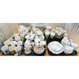 Various commemorative mugs, part teawares, to include Royal Standard, Star bone china, etc. (a quant