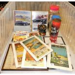 Various pictures, prints, reproduction Jeep Star advertising print, 26cm x 20cm, railway related rep