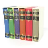 A group of Folio Society Anthony Trollope novels, comprising The Eustace Diamonds, Phineas Finn, The