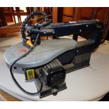 A Powercraft scroll saw, model PFZ-400R.