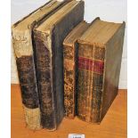 Leather bindings, to include Clater (Francis) Everyman His Own Farrier or The Whole Art of Farriery