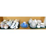 Decorative china and effects, to include a Royal Doulton York Town part tea service, various Minton