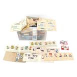 A large quantity of Players Navy cigarette cards. albums of cigarette cards, John Players and others