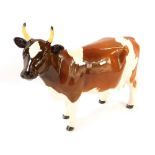 A Beswick Ch Ickham Bessie Ayrshire cow.