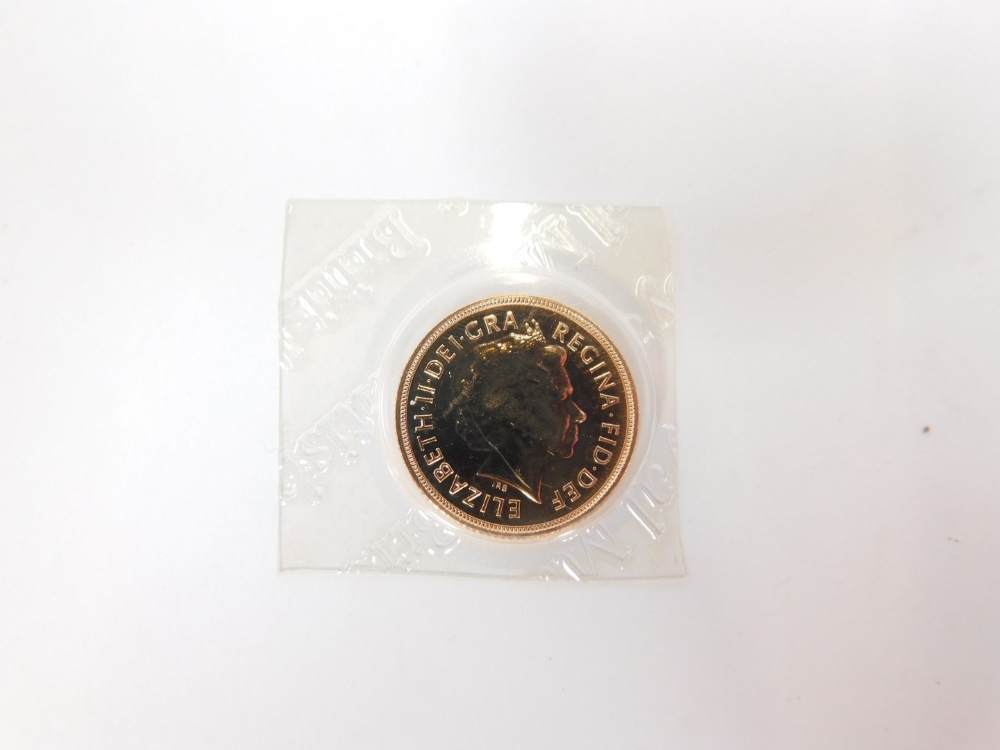 An Elizabeth II full gold sovereign, dated 2010. - Image 2 of 2