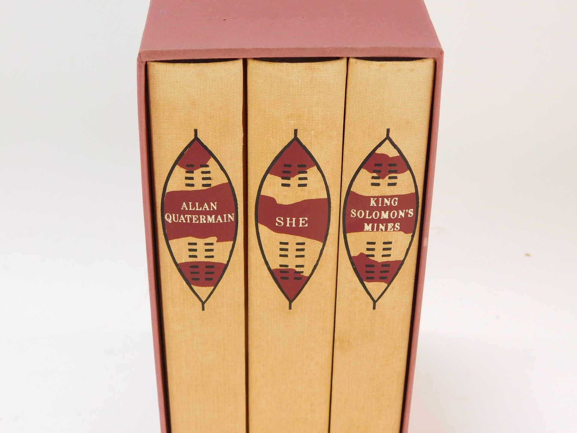 Folio Society. The H Rider Haggard African Adventures Series, three books in presentation case. - Image 3 of 3