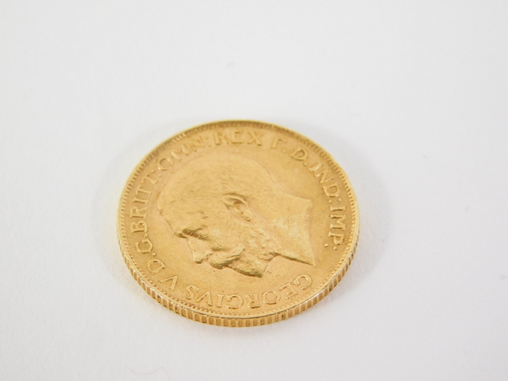 A George V full gold sovereign, 1913. - Image 2 of 2