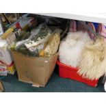 Various cushions, scatter cushions, material, many in original packaging. (a quantity)