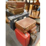 Various trunks and cases, etc.