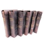 Ordnance Survey maps of the parish of Farnham, Surrey, published circa 1871, in six slip cases.