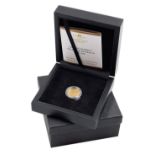 A George V half gold sovereign, dated 1926, in fitted box with certificate and outer box.