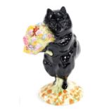 A Beswick Beatrix Potter figure Duchess with Flowers, gold back stamp, restoration to ear, 10cm high