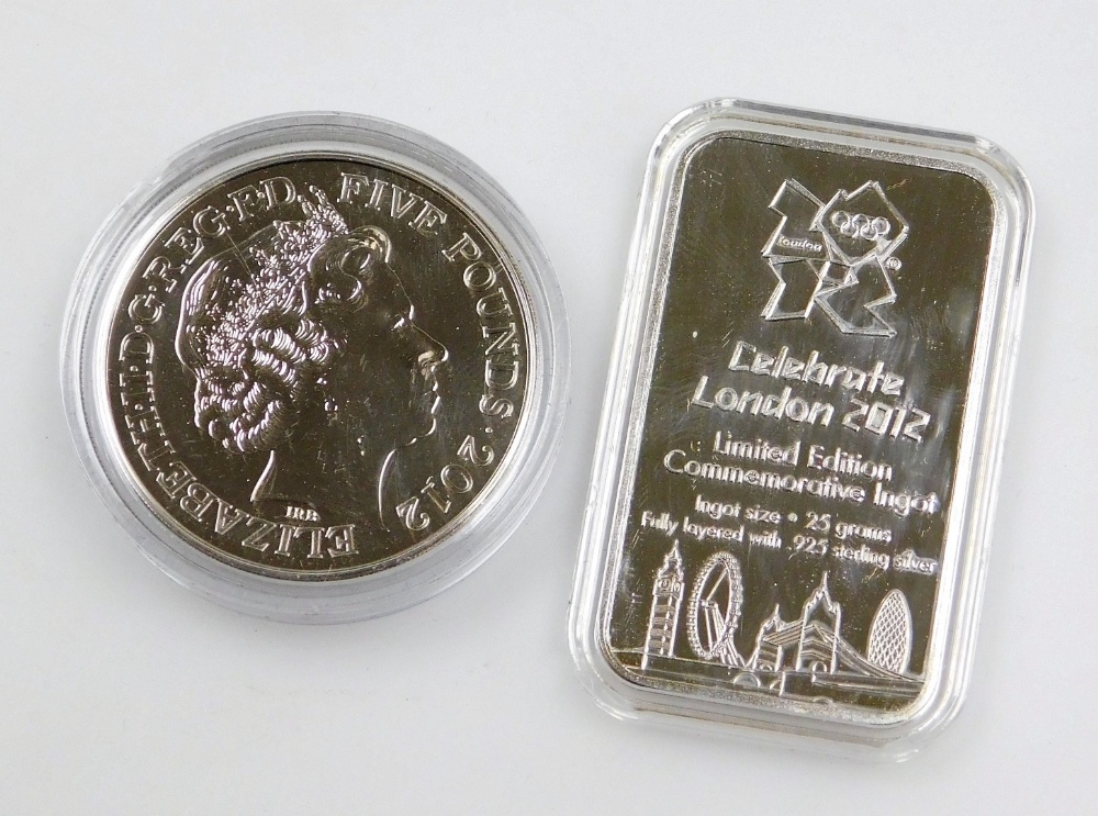 Two Olympic related three limited edition ingot sets, one for Team GB and Paralympics GB gold layere - Bild 3 aus 5