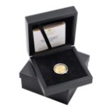 A George V full gold sovereign, dated 1926, in fitted box with certificate and outer box.