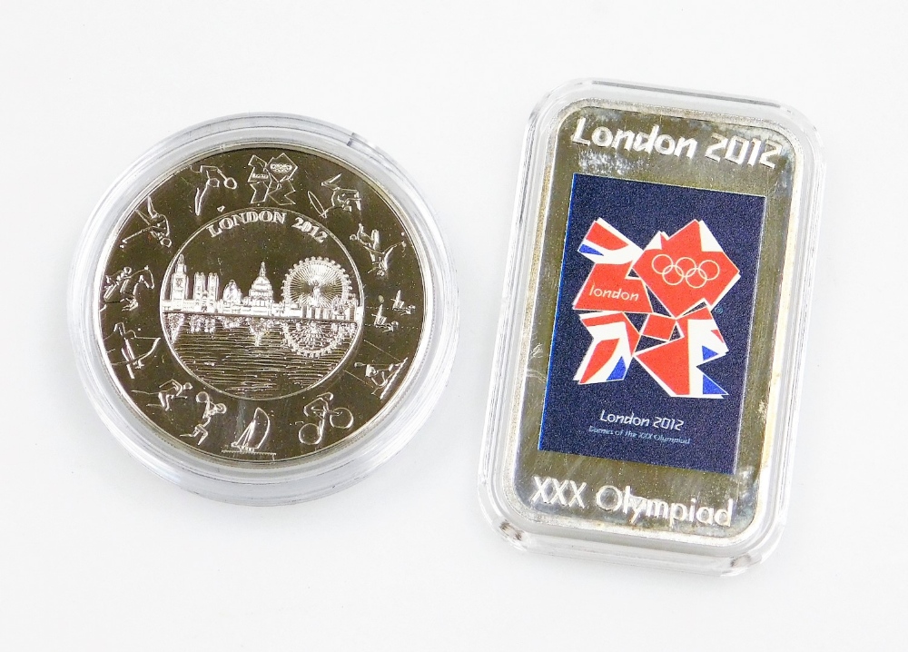 Two Olympic related three limited edition ingot sets, one for Team GB and Paralympics GB gold layere - Bild 2 aus 5