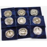 A group of commemorative coins or medallions, Royal Family related. (a quantity)