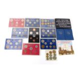 A United Kingdom uncirculated coin collection 1982, the decimal coinage of Great Britain and