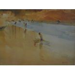 After Russell Flint. Bathers, limited edition print, 49/850, watermarked, 23cm x 33cm.
