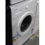 A Beko white coloured 6kg washing machine, model WMD261W.