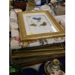 Miscellaneous prints, frames, machine woven tapestry, etc.