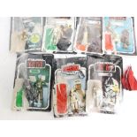 Various Star Wars Kenner and other Return Of The Jedi figures, to include Squid Head, emperor Roal G