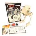 A Star Wars Return of the Jedi Palitoy Scout Walker vehicle, 1982 copyright. (boxed)